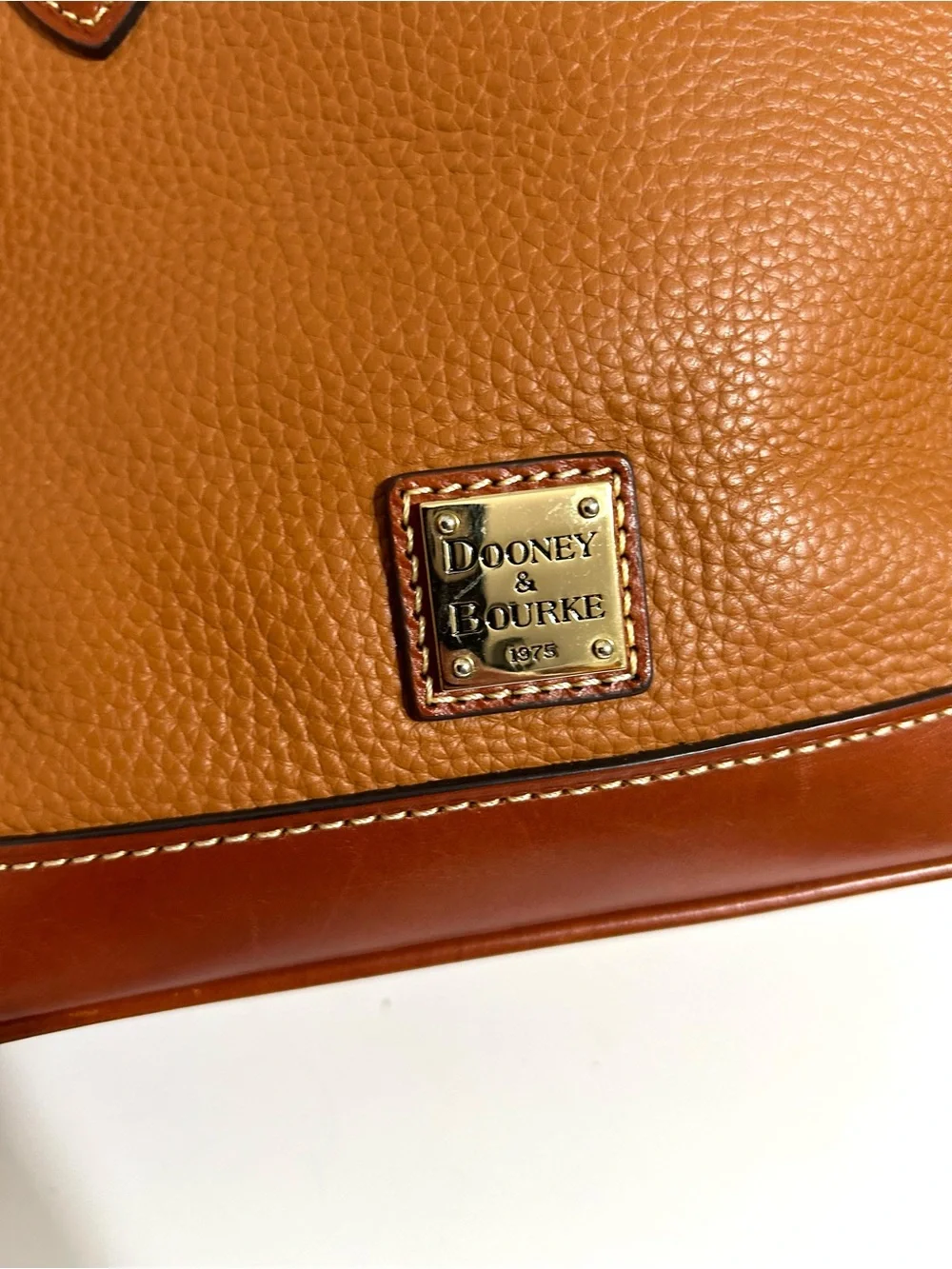 Dooney and Bourke Florentine Geena Satchel Leather Handbag